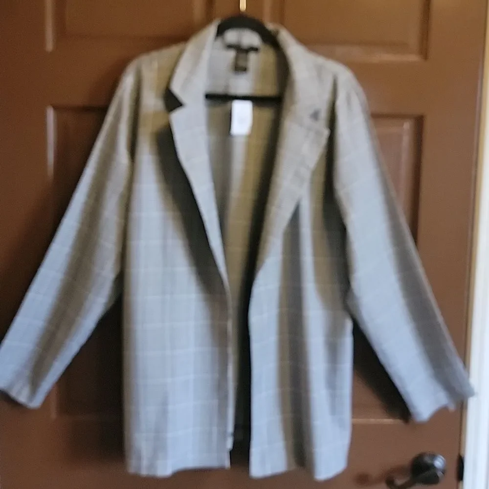 Ashley Stewart shirt jacket